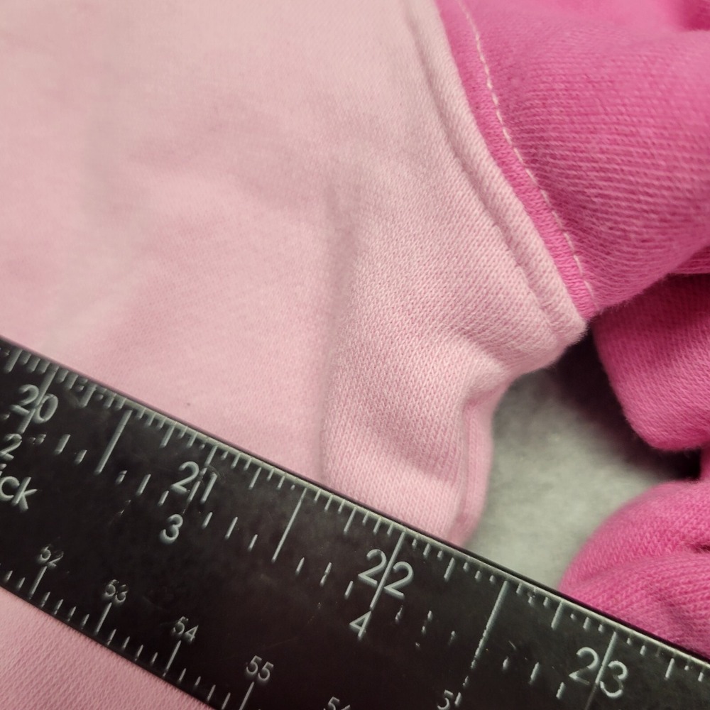 Gap × Barbie Adult Medium Arch Logo Hoodie Barbiecore Iconic Pink Sweatshirt - Picture 4 of 8